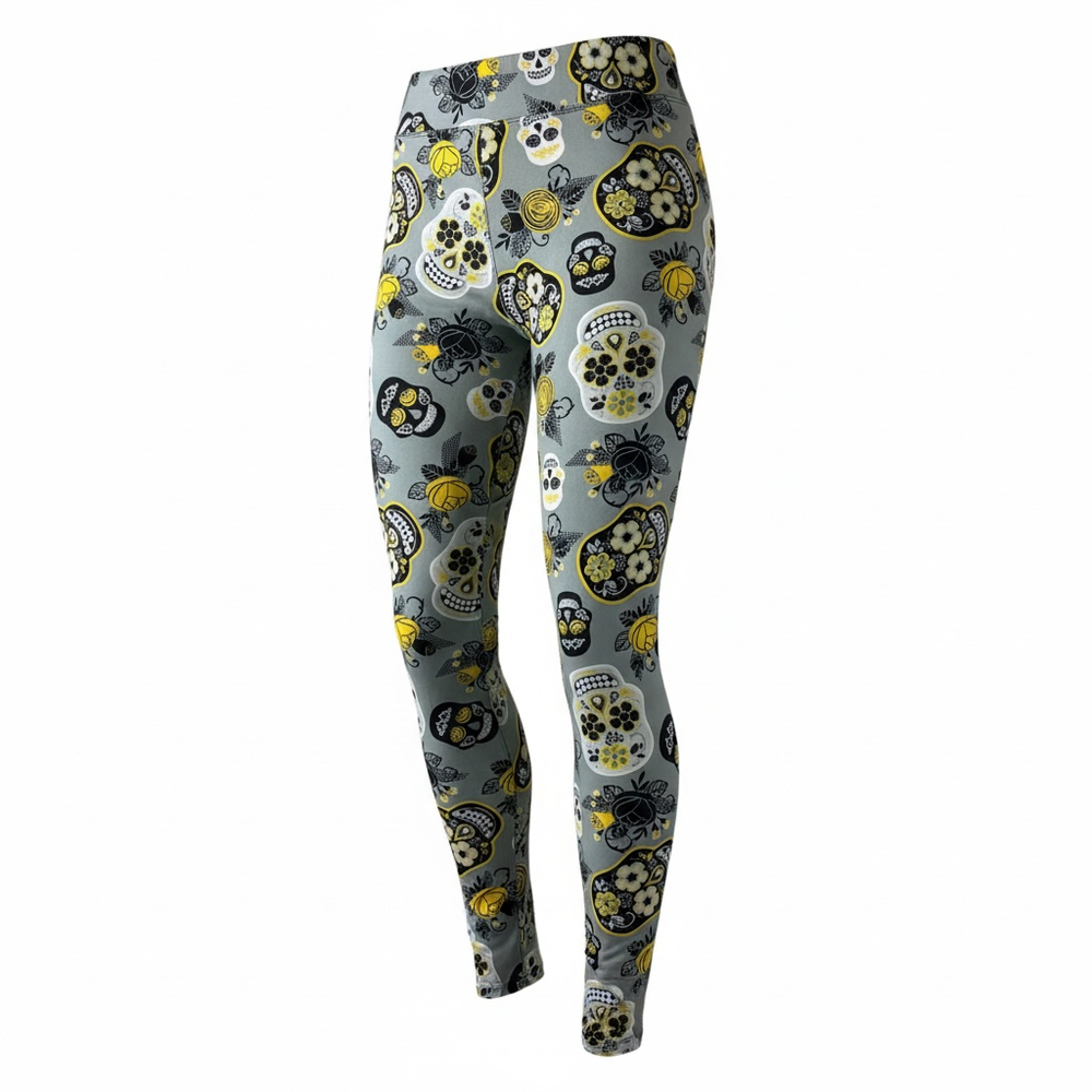 Leggings Depot Sugar Skull Patterned Leggings
